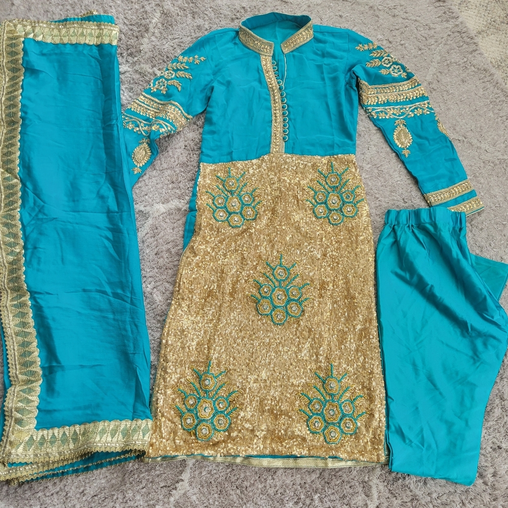 Indian Pajami 3 piece Suit